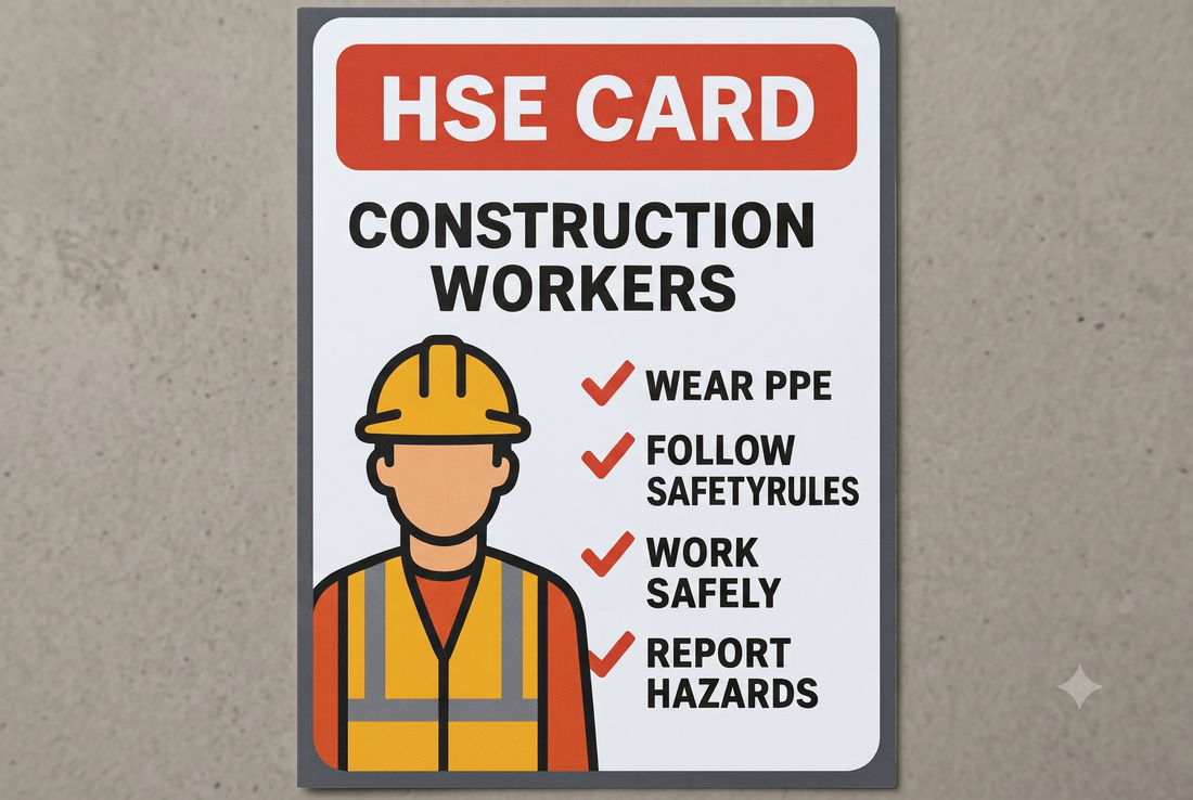 Do you need a HSE-Card (HMS-Kort) in Norway?
