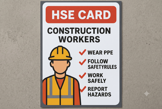 Do you need a HSE-Card (HMS-Kort) in Norway?